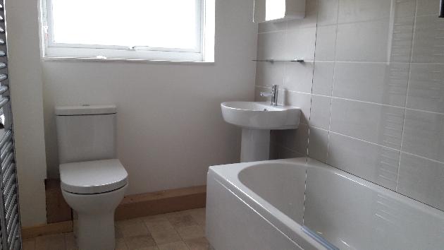 New bathroom fitted